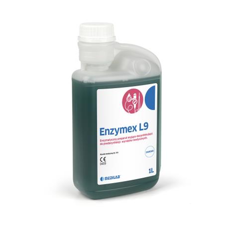 Enzymex L9 - do manualnej dezynfekcji i mycia narzędzi i endoskopów, 1L