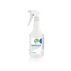 MediQuick alkoholowy płyn, dezynfekcji małych powierzchni, 1L(spryskiwacz)