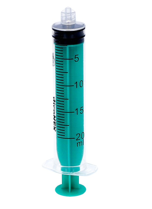 Strzykawka 3-częściowa typ luer lock, Diconex, 20 ml - 50 szt.