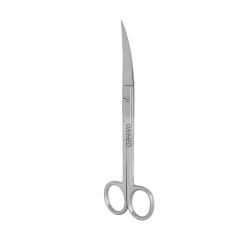 Nożyczki chirurgiczne, ostro-ostre, wygięte dł. 18,5 cm - 1 szt.