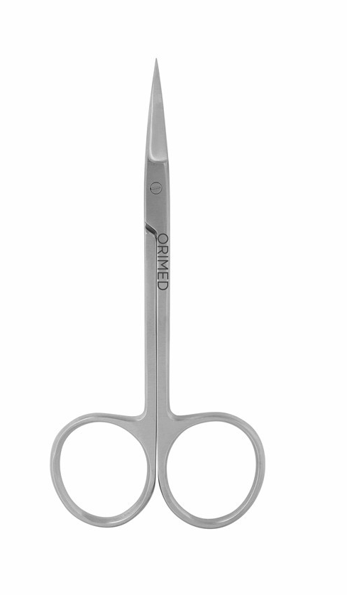 Nożyczki chirurgiczne IRIS-MIKRO, ostro-ostre, proste, dł. 9 cm - 1 szt.