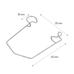 Rozwieracz do powiek BARRAQUER wym.10x35x45mm - 1 szt. 