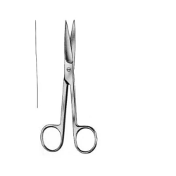 Nożyczki chirurgiczne proste Ostro/Ostre, 16.5cm