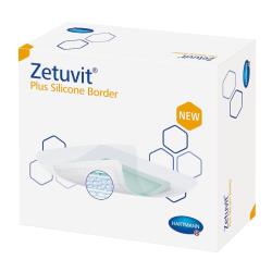 Zetuvit Plus Silicone Border 12,5x12,5 cm op. 10 szt.