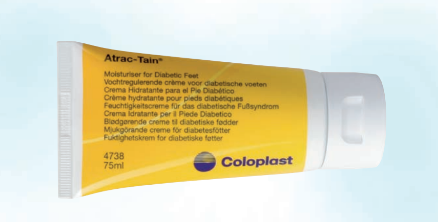 Coloplast Atrac-Tain Krem nawilżający do stopy cukrzycowej_75ml