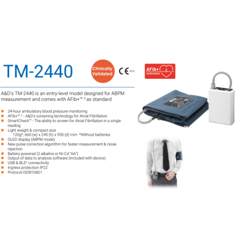 Holter ciśnieniowy  TM 2440
