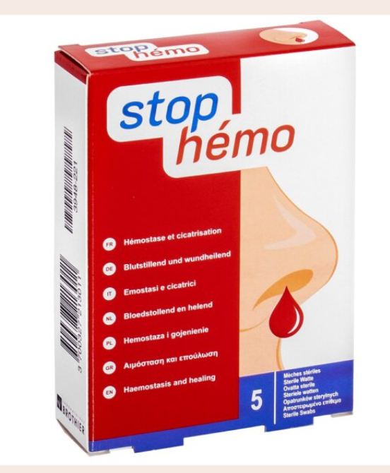 STOP HEMO tampony do nosa - 5 szt.