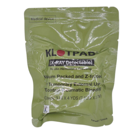 Opatrunek hemostatyczny KLOTPAD Z-Fold 7,5x3,7