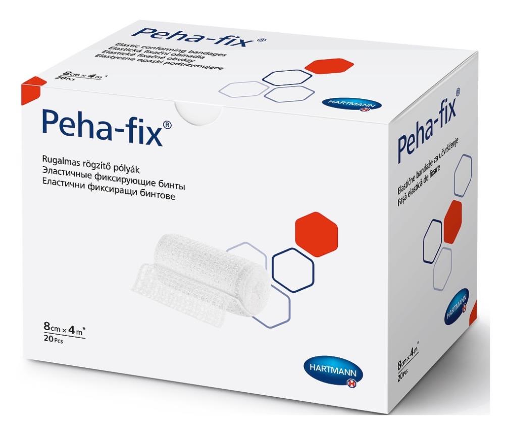 Opaska elastyczna Peha-Fix 4m x 10 cm o średniej rozciągliwości, 1 szt.