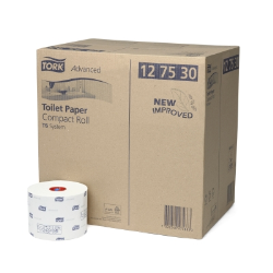 Papier toaletowy Tork Advanced compact, 2 warstwy, kolor biały, celuloza z makulaturą, 100m., system T6, op. 27 szt. 