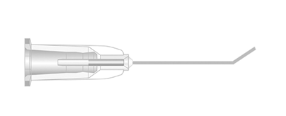 Kaniula do płukania INOX 27G zagięta RW 10 szt 0,4 x 20 mm - 10 szt.