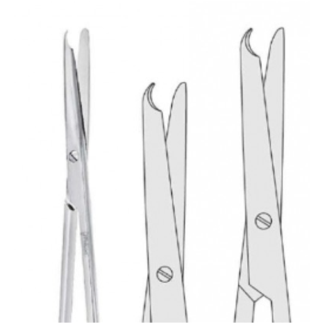 Nożyczki chirurgiczne typu Buck - 14,5 cm