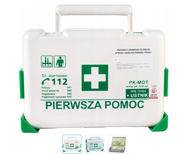 APTECZKA PIERWSZEJ POMOCY BD - Biała PK-MOT 13164