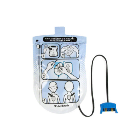 Elektrody dla dzieci do defibrylatora Defibtech Lifeline DDP-100A