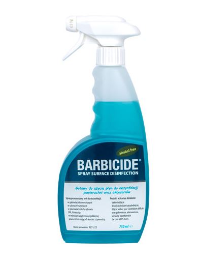 Barbicide Spray do dezynfekcji powierzchni - karnister 5l