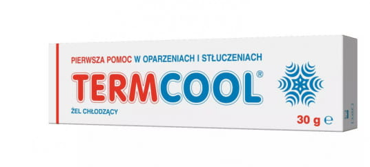 Termcool, żel chłodzący - pierwsza pomoc w oparzeniach , 30 g