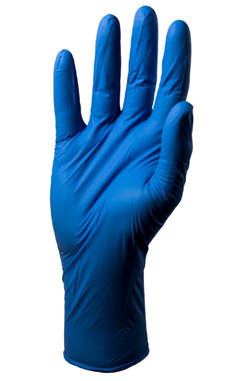 Rękawice nitrylowe jałowe, INTOUCH V SYNTHETIC, PF, M, 1 para 