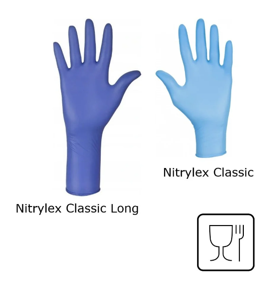 NITRYLEX Classic LONG, rozm. L, 100 szt.