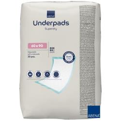 Podkład chłonny Superdry Underpads 60x90 cm, jednorazowy - 30 szt.