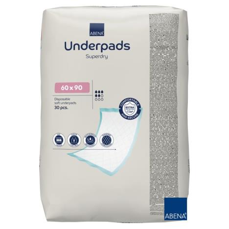 Podkład chłonny Superdry Underpads 60x90 cm, jednorazowy - 30 szt.