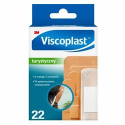 VISCOPLAST Plastry - zestaw turystyczny, 5 rozmiarów, 22 szt 