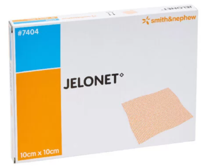 Jelonet 10cm x 10cm 1szt opatrunek parafinowy z gazy-10szt