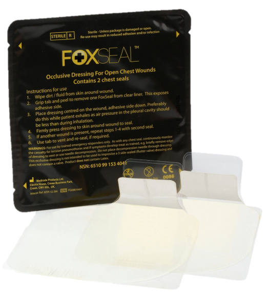 FOXSEAL opatrunek okluzyjny (dwupak)