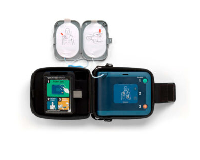 Defibrylator AED Philips Heartstart FRx w walizce ochronnej PANARO