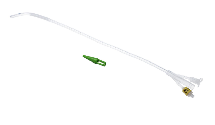 Cewnik Dufour silikonowany trójdrożnyCH 20, 420 mm,1 szt.