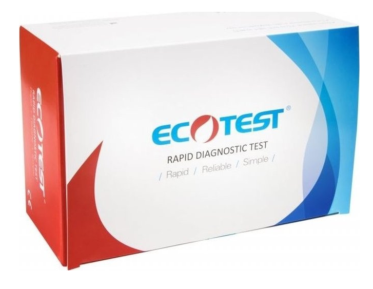 ECO TEST COVID-19 & Influenza AB & RSV Antigen Combo-20 testów