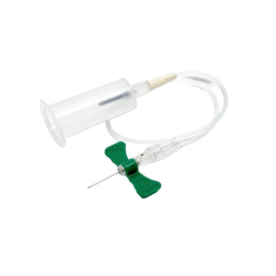 Igła motylek BD Vacutainer Safety-Lok, z holderem, do pobierania krwi, wężyk 305mm 21G, 1 szt