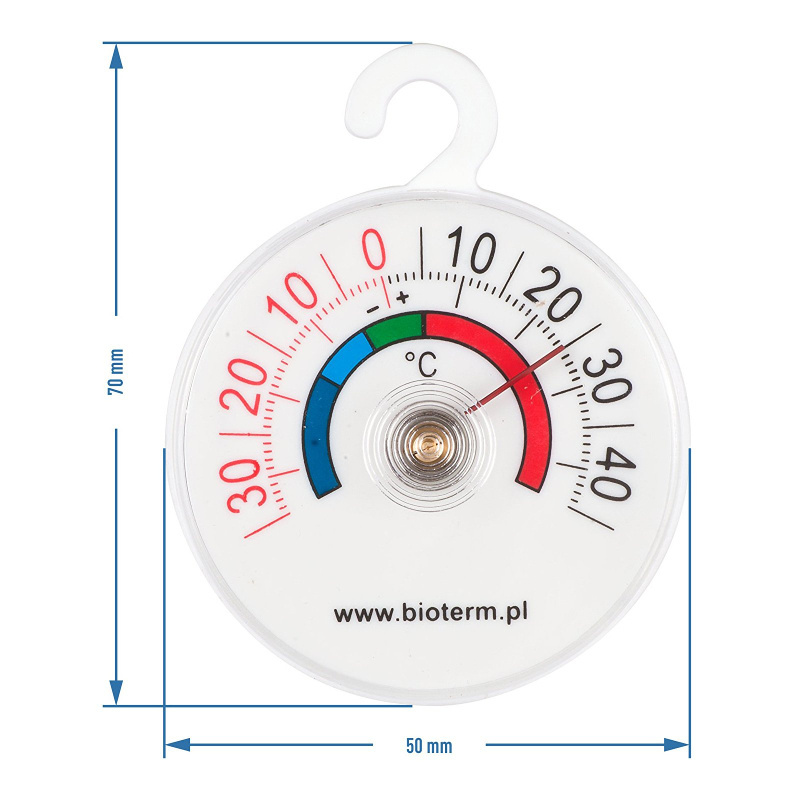 Termometr lodówkowy BIOTERM 040200