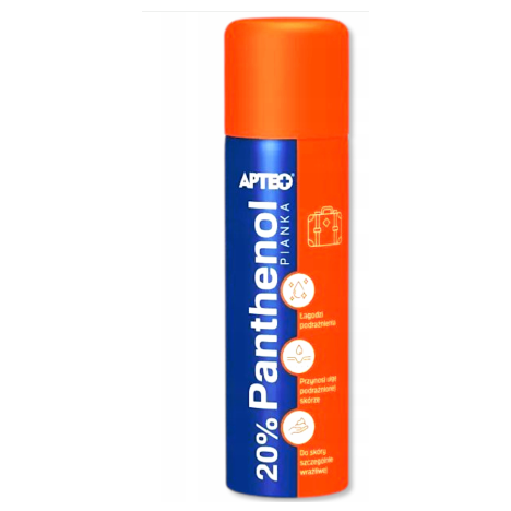 PANTHENOL 20% PIANKA ŁAGODZĄCA 65 ml