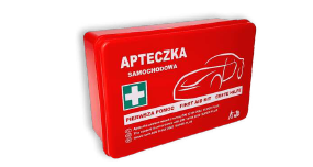 Apteczka samochodowa AS 13164 SUPER PLUS z ustnikiem, nylon