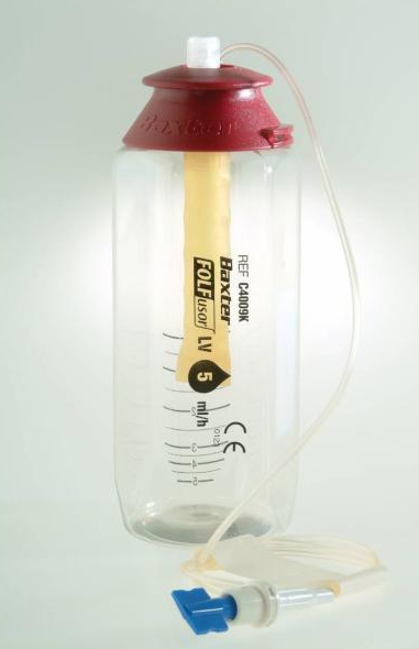 Pompa Elastomerowa 240ml FOLFUSOR LV 5 ML/H