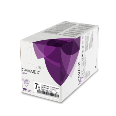GAMMEX Latex Rękawice chirurgiczne PF, rozm. 5.5, op. 1 para