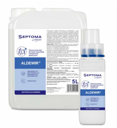 ALDEWIR koncentrat do dezynfekcji i mycia narzędzi medycznych, 5L