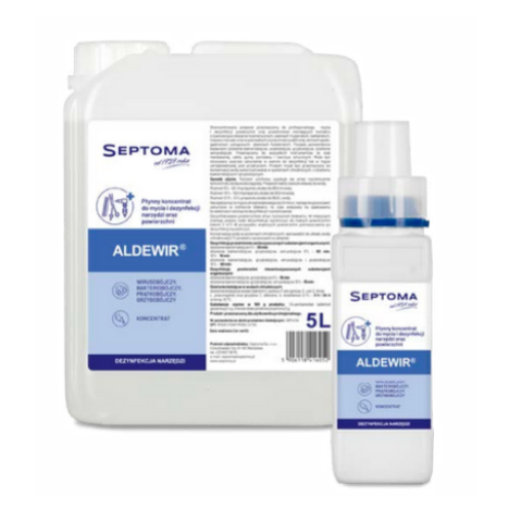 ALDEWIR koncentrat do dezynfekcji i mycia narzędzi medycznych, 5L