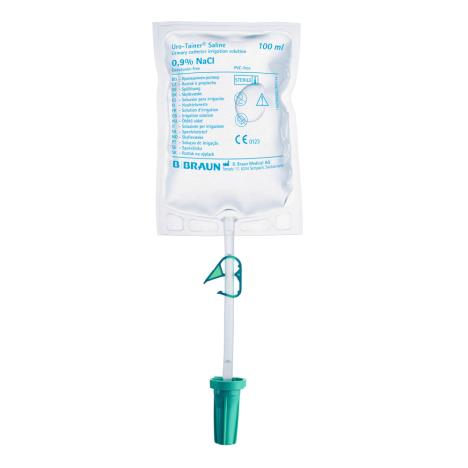 Uro-Tainer® NaCl 0,9% do pielęgnacji cewnika moczowego, 10 x 100 ml
