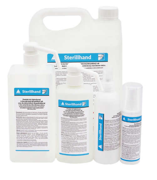 Sterillhand Płyn do dezynfekcji rąk z atomizerem - 100ml