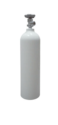 Butla tlenowa aluminiowa, pusta, 2,7l