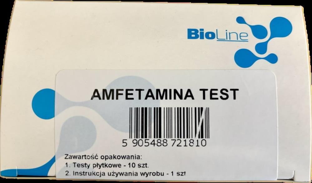 AMFETAMINA test kasetowy (czułość: 500 ng/ml)
