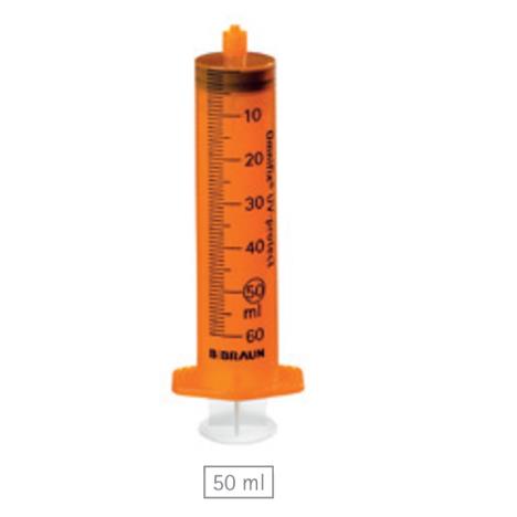 Omnifix strzykawka 50 ml Luer Lock UV-Protect typ amber, 1 szt 