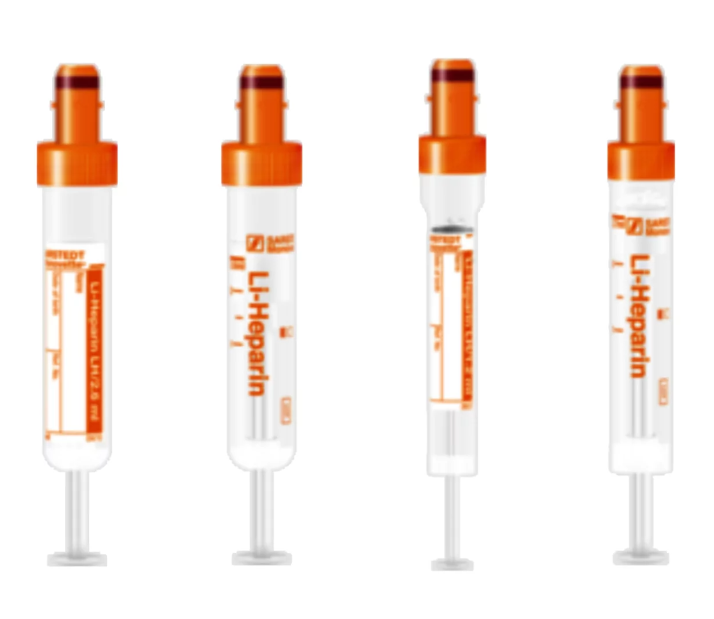 Probówko-strzykawki S-Monovette® Li-Heparin 1,2 ml -  50szt.