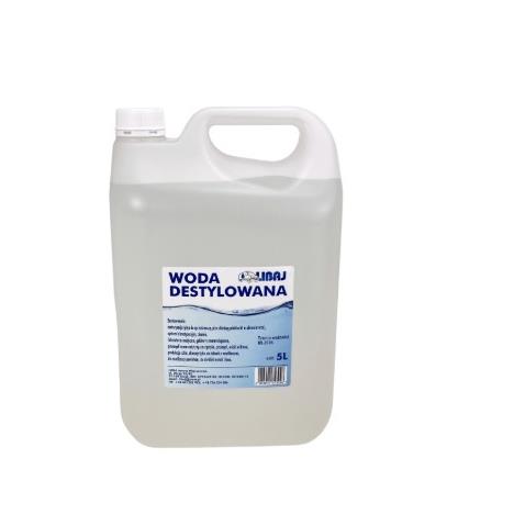 Woda destylowana 5L