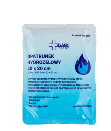 Opatrunek hydrożelowy Longbow 20 x 20 cm, 1 szt.