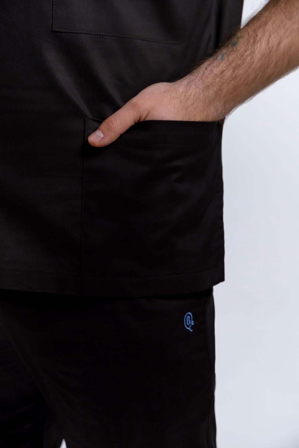 Bluza Medyczna Męska Totally Black L