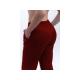 Spodnie Medyczne Damskie Na Gumce Red Wine L