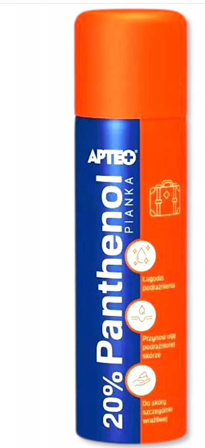 PANTHENOL 20% PIANKA ŁAGODZĄCA 150 ml