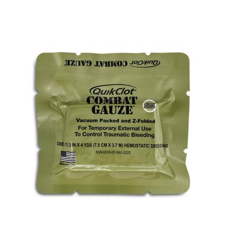Opatrunek hemostatyczny - QUIKCLOT COMBAT GAUZE
